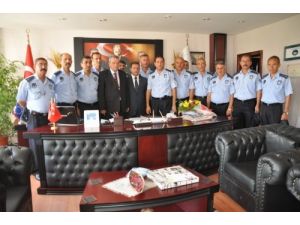 Zabıtadan Belediye Başkan Vekiline Ziyaret