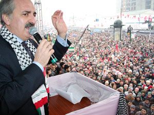 Çağlayan’da İsrail’e büyük tepki