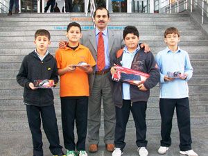 Aymaz, hızlı klavye kullananları ödüllendirdi