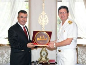 Sahil Güvenlik Komutanı Tümamiral Özbal, Hatay'da