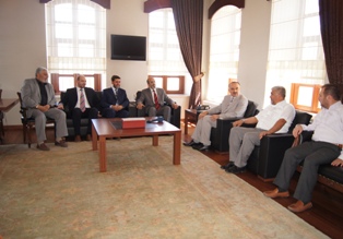 Saadet Partisi'nden Vali'ye ziyaret