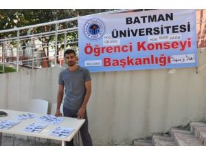 Batman Üniversitesi Öğrenci Konseyi’nden 4 Dilde Karşılama