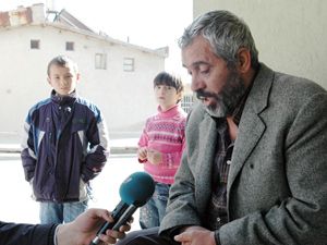 Çaresiz baba açlık grevinde