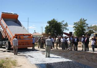 Köseali ve Ciritler Köyü asfaltlandı