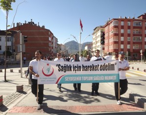 Seydişehir’de sağlık yürüyüşü düzenlendi