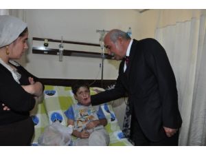 Vali Hasan İpek Ve Eşi Gülten İpek Ziyaretlerine Devam Ediyor