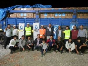 Çorum'dan Suriye'ye Yardım Tır'ı Gönderildi