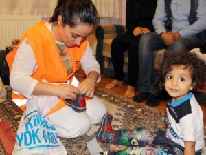 Samsun'a Sığınan Afganlar Yalnız Bırakılmadı