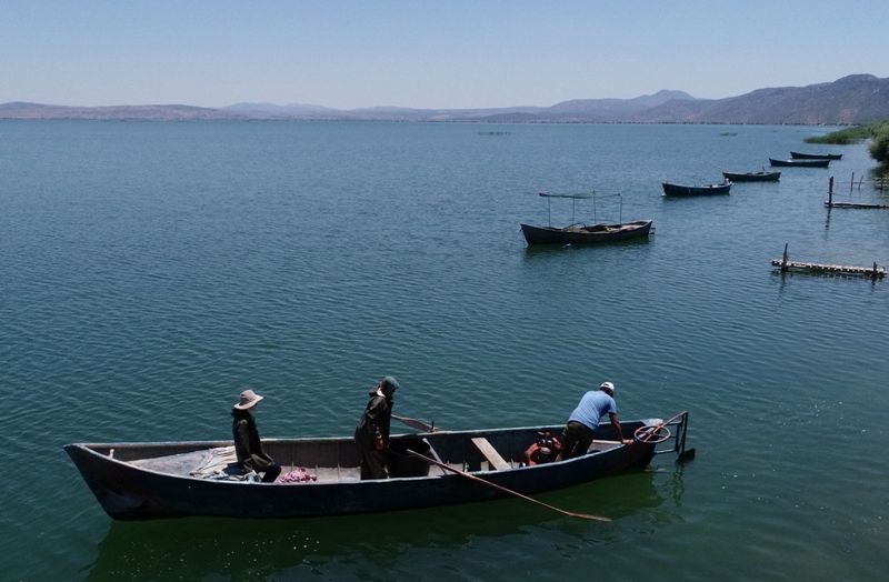 Suğla’da balıkçılar yeni sezondan umutlu