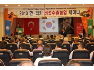 Koreli Uzmanlardan Bursalı Üreticilere Mantar Yetiştirmenin Püf Noktaları