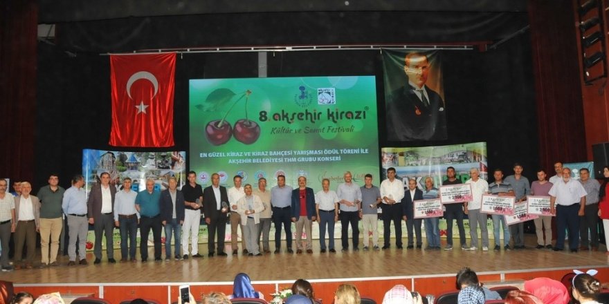 8. Akşehir Kirazı Kültür ve Sanat Festivali yapıldı