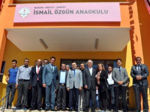 Şenköy’de Babasının Adına Anaokulu Yaptırdı