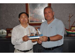 Çinli İş Adamları Heyeti, Kasiad'ı Ziyaret Etti