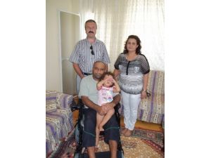 Mhp Manavgat İlçe Teşkilatından Yürüme Engelli Yılmaz'a Akülü Araba Hediyesi