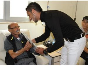 Çaykur Rizesporlu Futbolculardan Hastalara Ziyaret