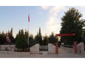 Ölen Köpeğini Şehitliğe Gömdü