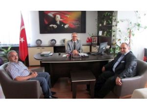 İnsiad'dan Kaymakam Akça’ya Hoşgeldin Ziyareti