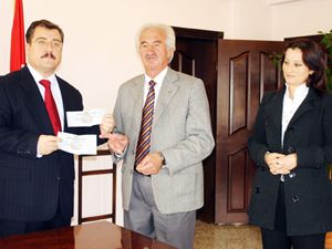 THK Ereğli şubesinden 9 bin 25 lira bağış