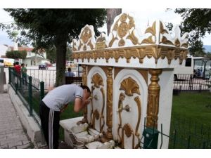 Bolu'nun Çeşmeleri Yenileniyor