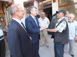 Başkan Sorgun esnafla bir araya geldi