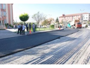 Melikgazi’de Sıcak Asfalt Çalışması Hızlandı