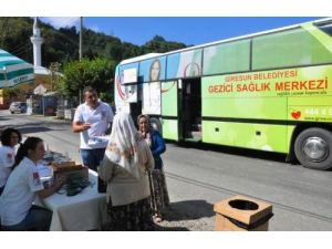 Ücretsiz Gezici Sağlık Merkezi Mahallelerde Hizmet Üretiyor