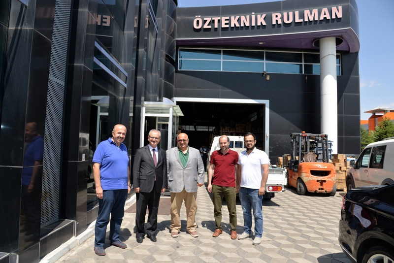 Rektör Özçelik’ten Büsan’a ziyaret