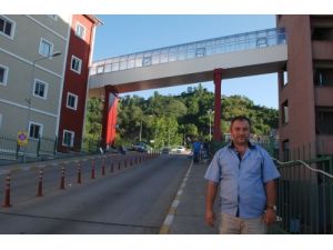 Hastalar İçin İki Hastane Arasına Tüp Geçit Yaptılar