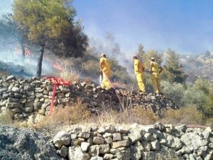 Silifke’de Yangın