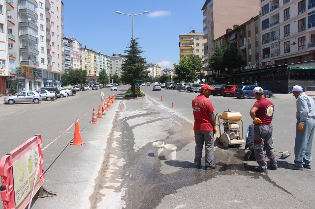 Seydişehir Dörtyol Kavşağı trafiğe kapatıldı