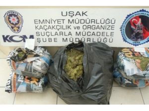 Uşak’ta Uyuşturucu Operasyonu