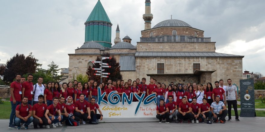 Şehit ve gazi çocukları Konya'yı ziyaret etti