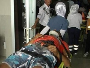 Otomobil takla attı: 5 yaralı