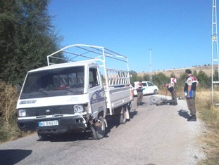 Trafik kazası: 2 yaralı