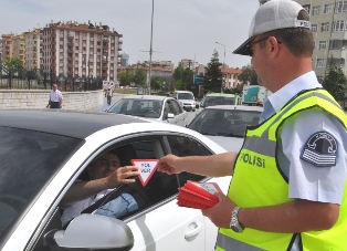 Konya trafiği eğitim öğretim yılına hazır