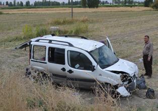 Ereğli'de trafik kazası: 3 yaralı