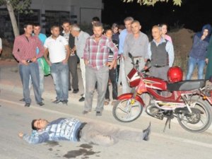 Kaza Yaptı Motorum Diye Ağladı