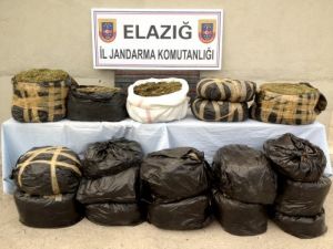 Elazığ'da 138 Kilo Kubar Esrar Ele Geçirildi