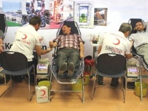 Kombassan'dan Kızılay'a Kan Bağışı