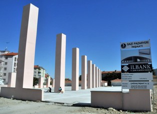 Akşehir'de modern pazar yeri