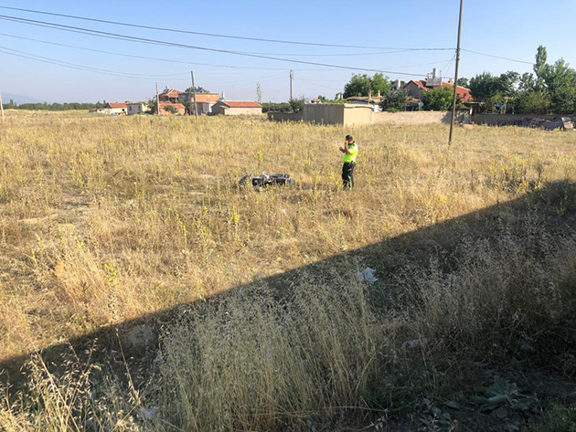 Konya'da trafik kazası: 1 ölü 1 yaralı