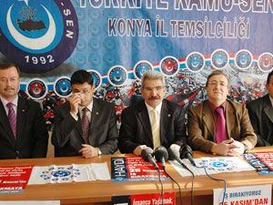 Memurlar hakları için iş bırakacak