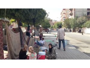Açık Alanda Yaşam Mücadelesi Veren Suriyeliler Zorda