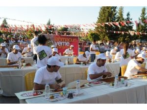 Gaziantep'te Lahmacun Yeme Yarışması