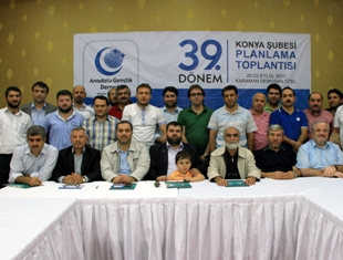 Anadolu Gençlik Derneği Karaman'da toplandı