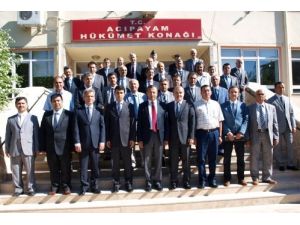 Denizli Valisi Demir Acıpayam'da İncelemelerde Bulundu