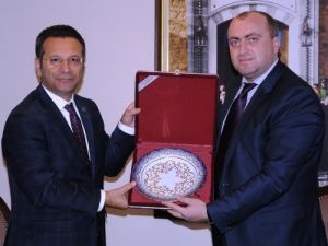 Gürcistan Acara Özerk Cumhuriyeti Hükümet Başkanı Archil Khabadze Samsun'da