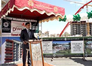 Divanpark Konutları'nın temeli atıldı