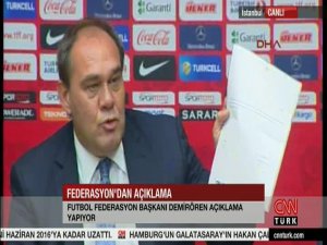 Demirören'den Fatih Terim açıklaması