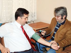 Meram Belediyesi çalışanlarından kan bağışı 